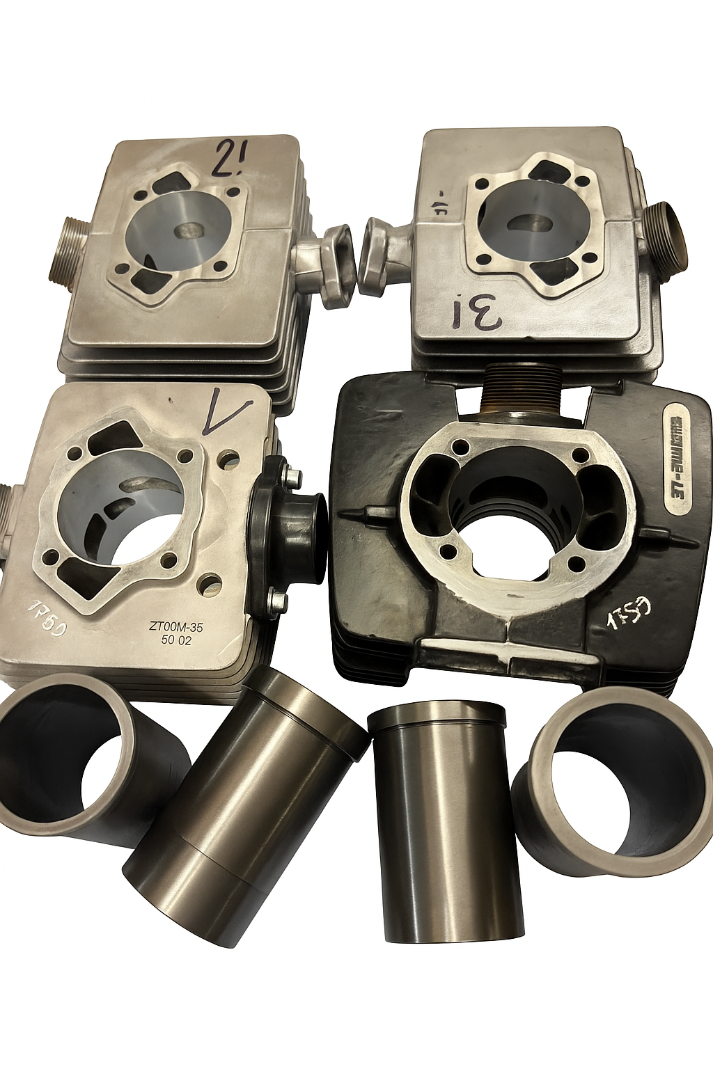 Defekte Simson Tuning Zylinder Buchsen / reparieren & fräsen