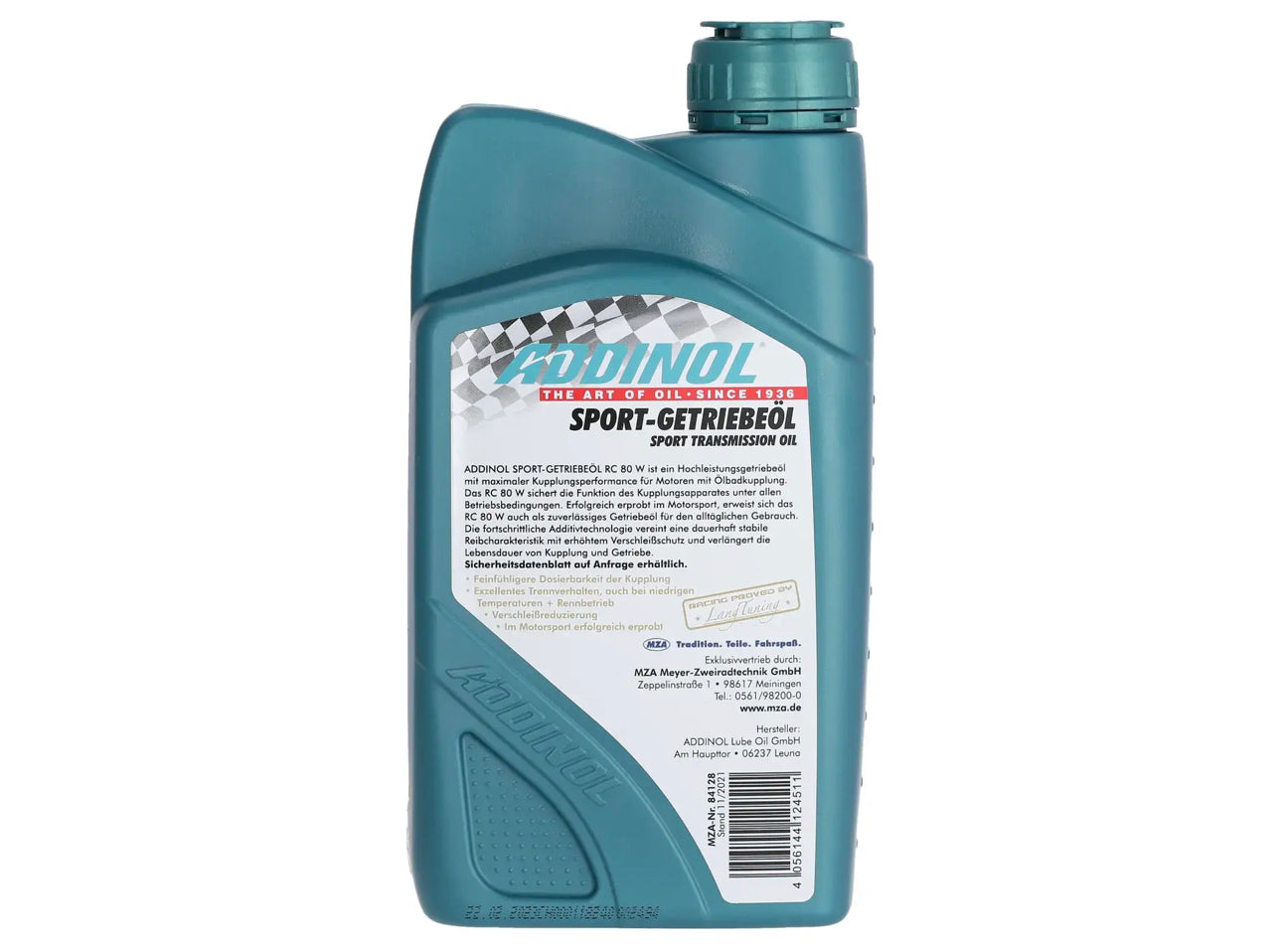 ADDINOL RC 80 W, Sport-Getriebeöl, mineralisch, 1 L Dose