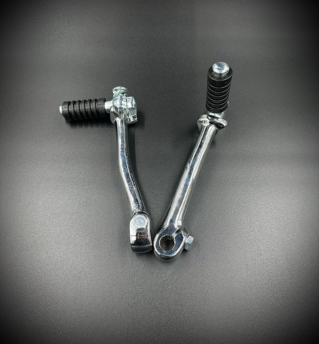 Kickstarter mit Gummi klappbar & Verchromt, passend für Simson S51 Enduro