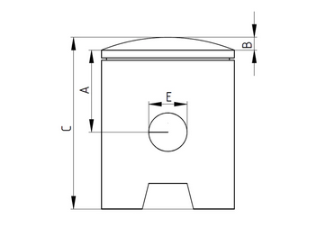 Kolben BARIKIT, Simson S51, S85, 1-Ring