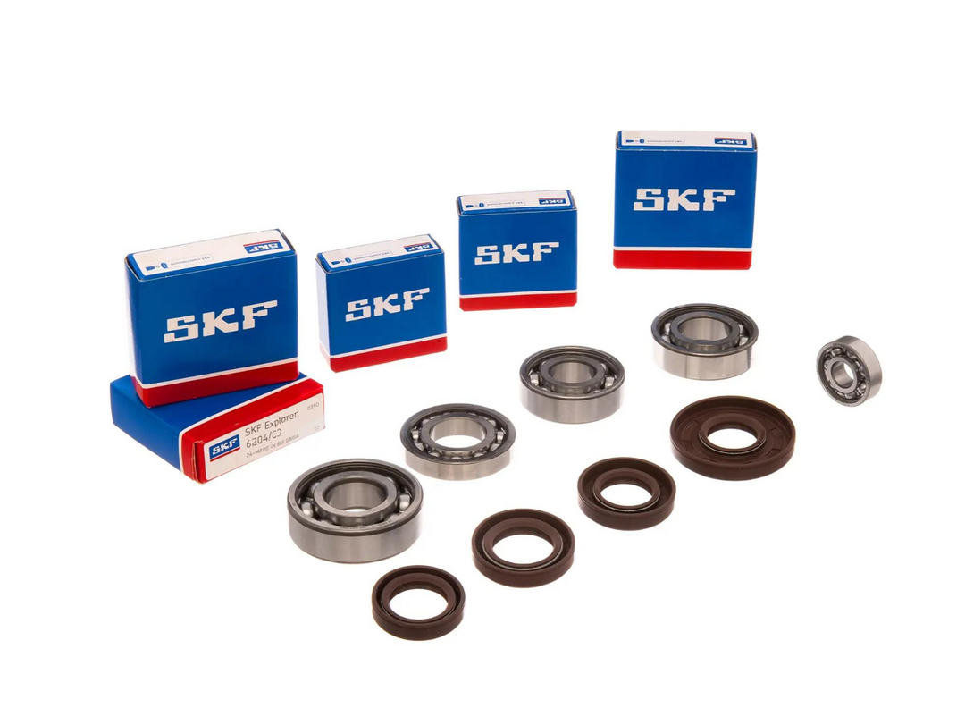 Set: Kugellager und Wellendichtringe (braun) - für Simson S51, S70, S53, S83, KR51/2 Schwalbe, SR50, SR80