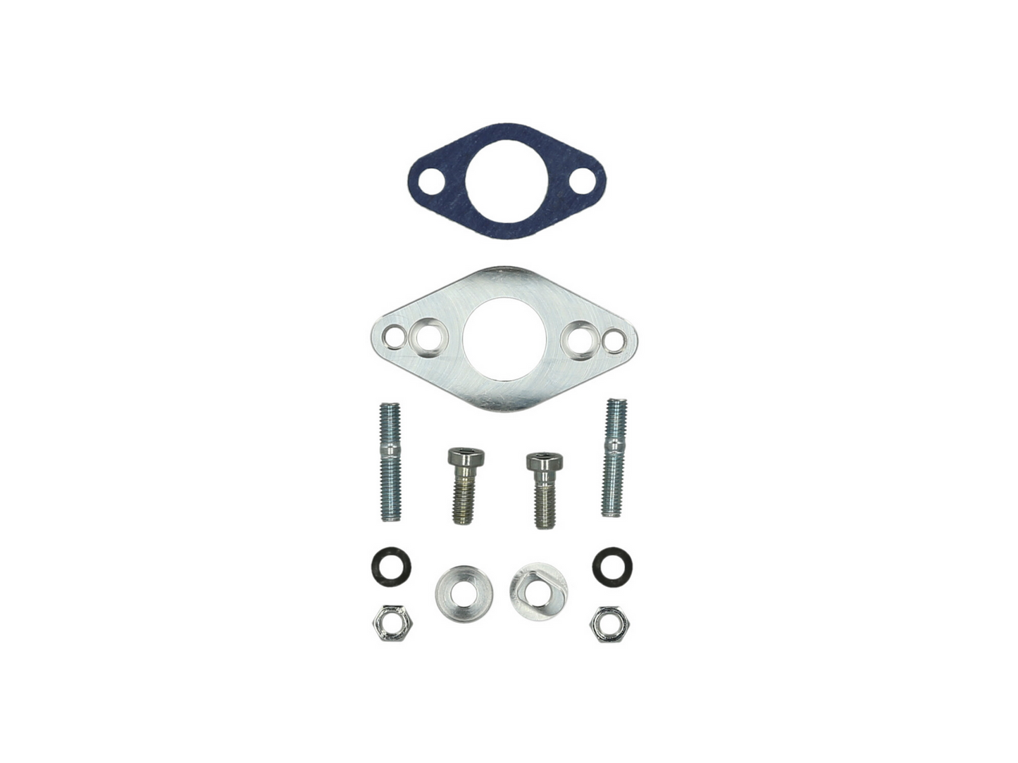 Set: Mikuni Adapter für VM20 Vergaser, passend für Simson S51, S70