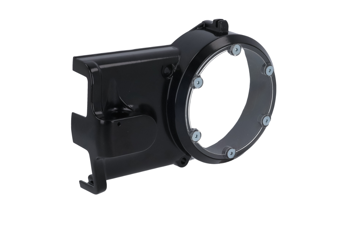 Lichtmaschinendeckel mit Sichtfenster SCHWARZ passend für Simson S51, SR50, KR51/2