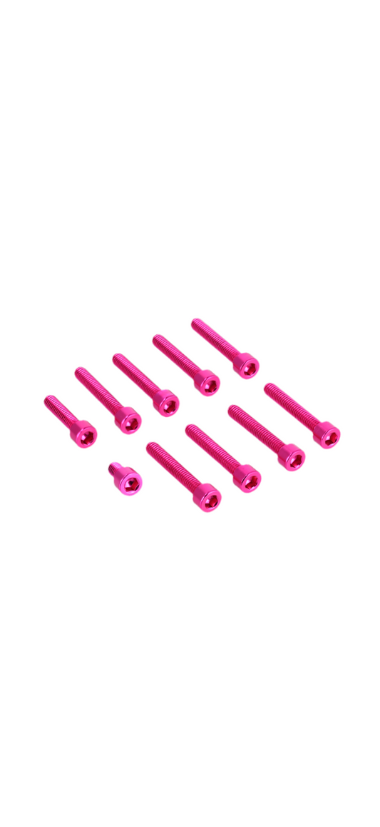 Simson Elox Schraubenset „pink“ für Motor, S51, S70, Kr51/2, Sr50, Sr80