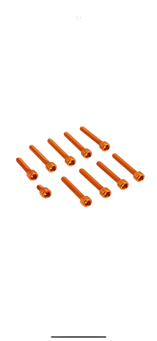 Simson Elox Schraubenset „orange“ für Motor, S51, S70, Kr51/2, Sr50, Sr80