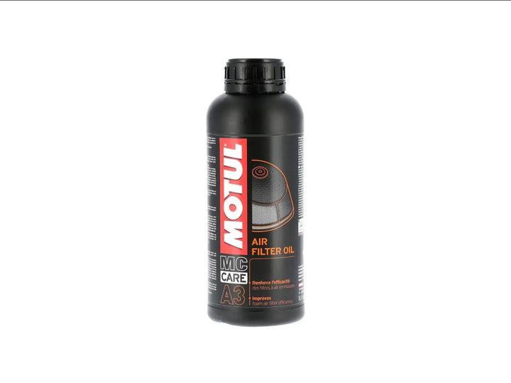 MOTUL Luftfilteröl, Air Filter Oil, Tränköl für Filter aus Schaumstoff für Cross, Gelände- und Straßeneinsatz, 1L Dose