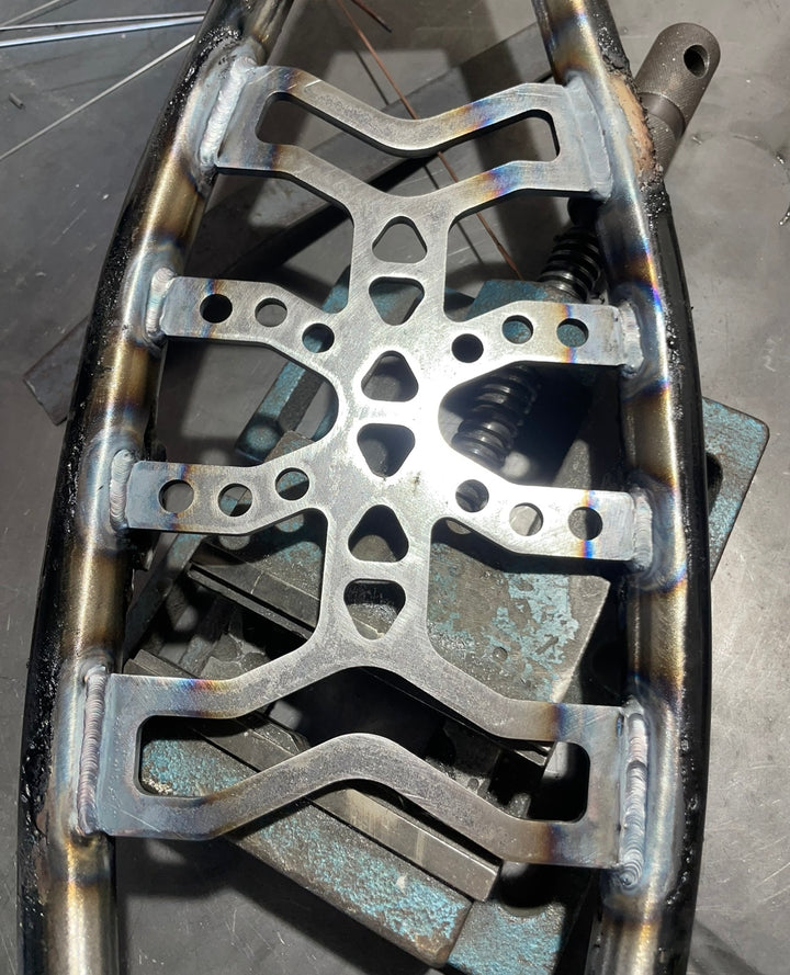 Simson S50, S51, S70 Obergurt Versteifung einschweißen