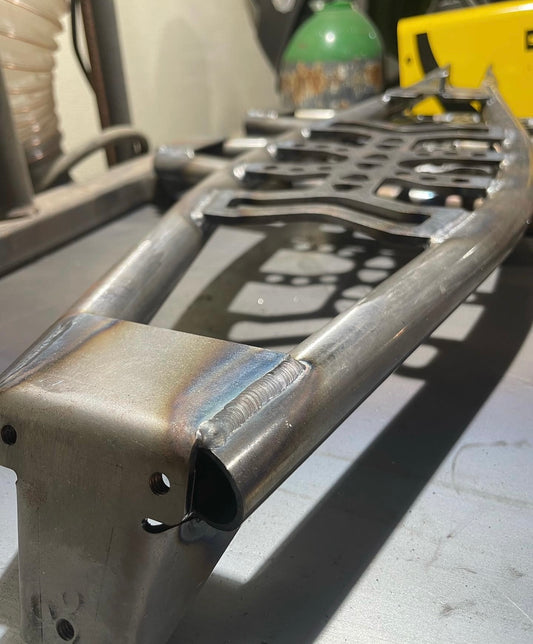 Simson S50, S51, S70 Obergurt Versteifung einschweißen