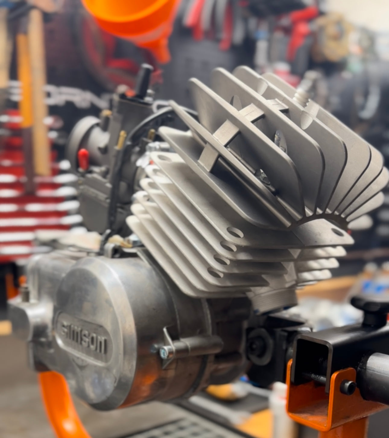 Simson 120ccm Membran Komplettmotor
