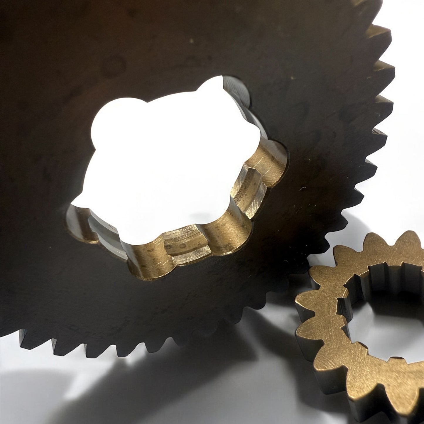 BilletFactroy Zahnradsatz 15/38 2. Gang verstärkt f. 5 Gang Getriebe, passend für Simson S51, S70, Kr51/2, Sr50, Sr80