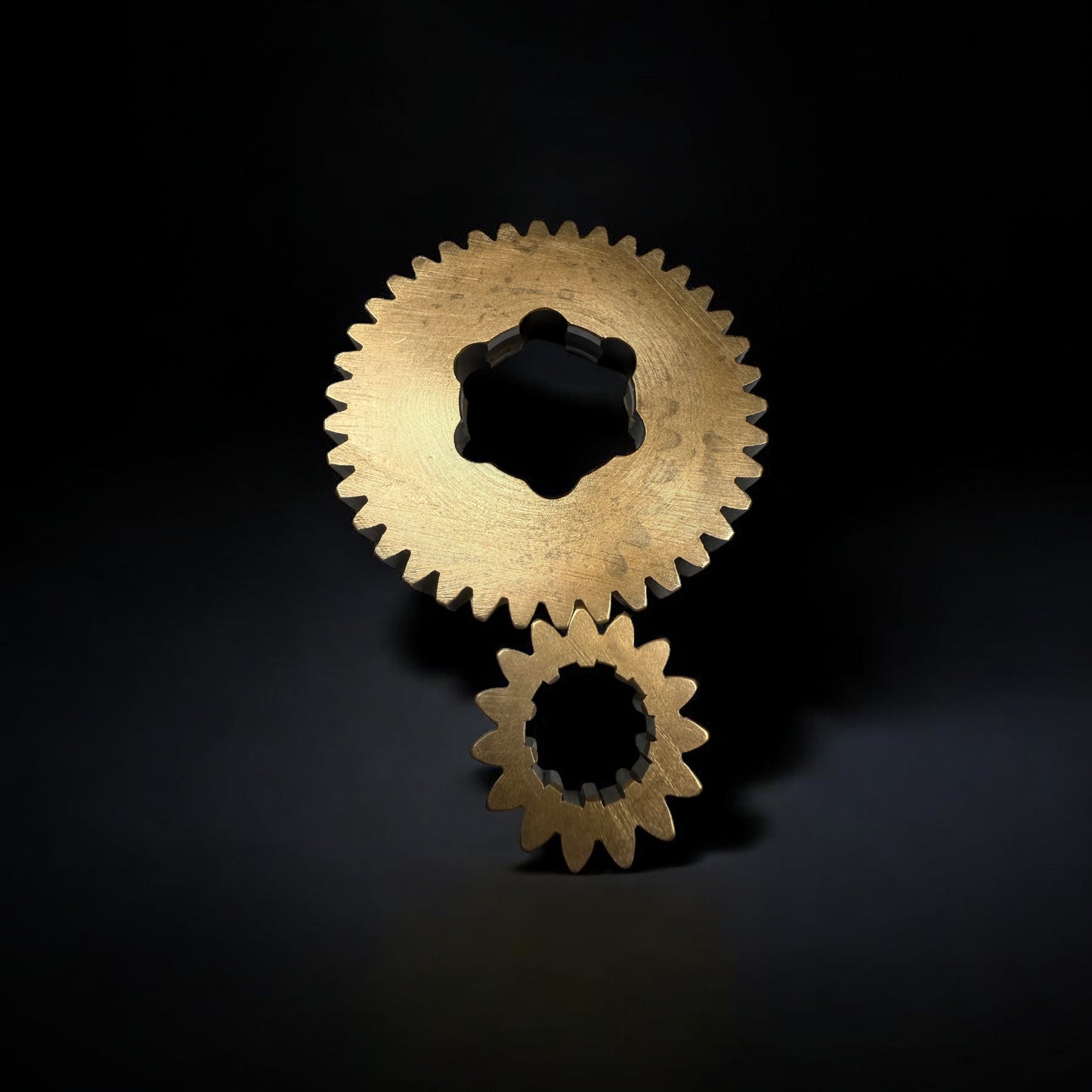 BilletFactroy Zahnradsatz 15/38 2. Gang verstärkt f. 5 Gang Getriebe, passend für Simson S51, S70, Kr51/2, Sr50, Sr80