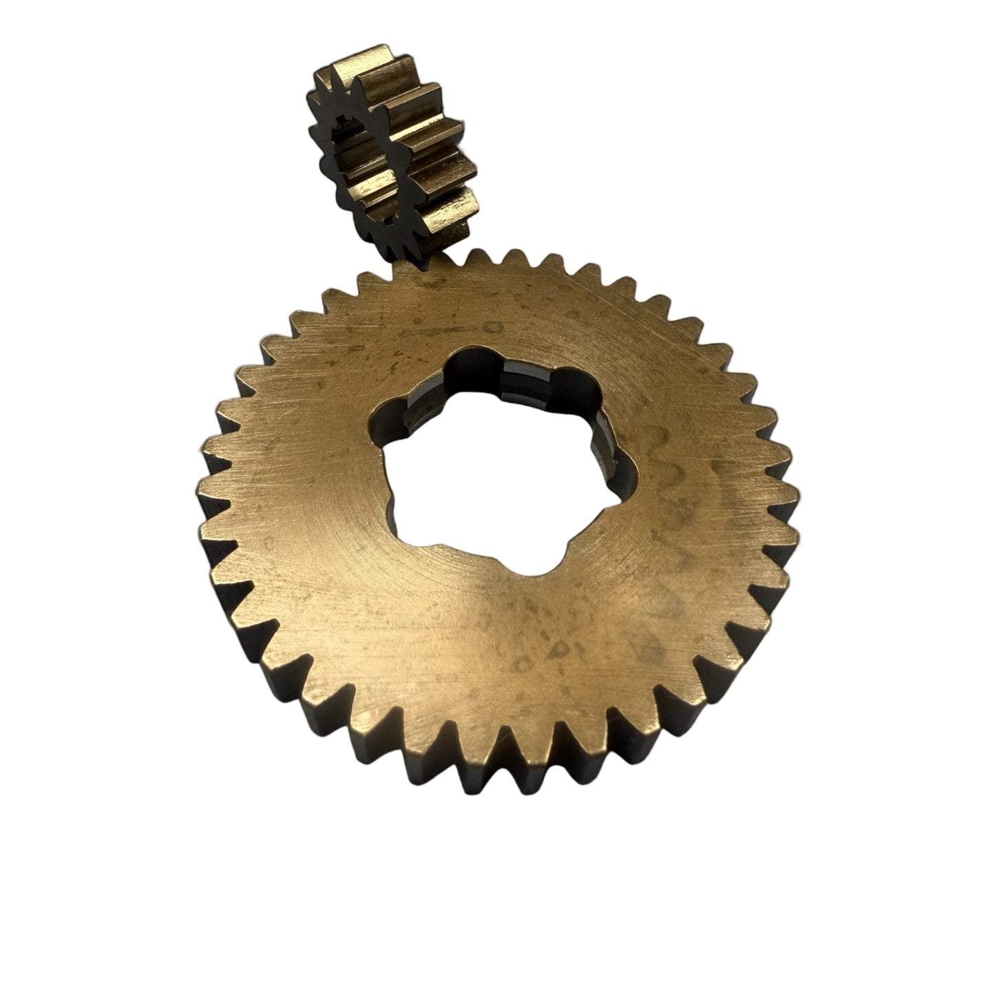 BilletFactroy Zahnradsatz 15/38 2. Gang verstärkt f. 5 Gang Getriebe, passend für Simson S51, S70, Kr51/2, Sr50, Sr80