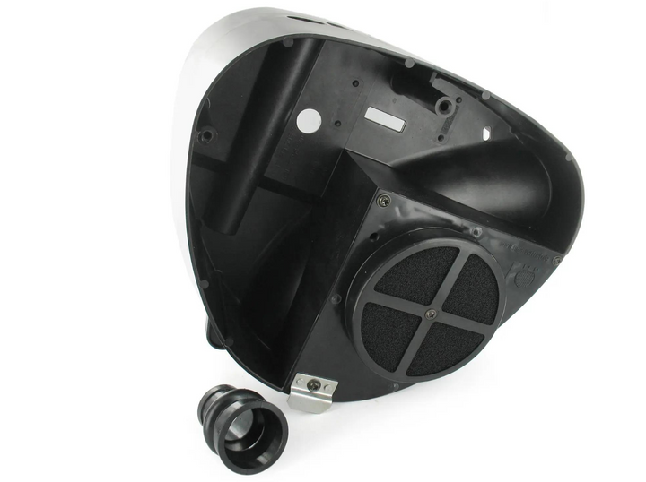 Airbox - Gehäusemittelteil mit FILU Tuningluftfilter, Auslass Ø36mm - Simson S50, S51, S53, S70, S83