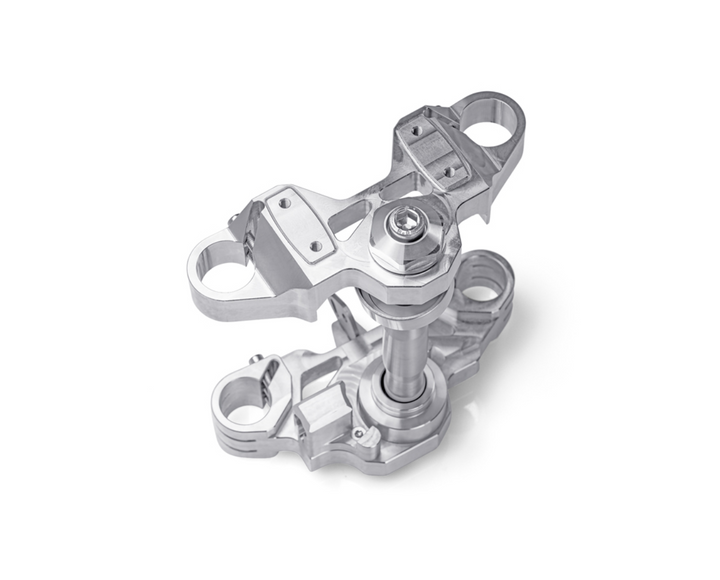Gabelbrücke mit Teilegutachten CNC gefräst f. Simson | Alu Natur passend für Simson S51, S70