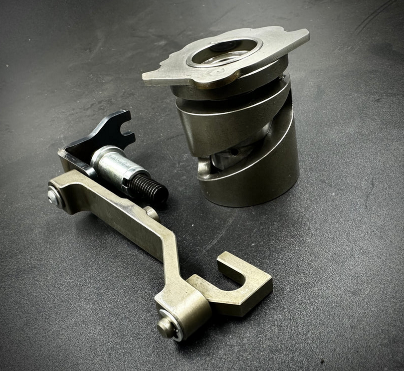Ersatzlagerwinkel mit Nadellagerung, passend für MSK, Billetfactory, PZ-Tuning, ZK24 Schwenkhebel