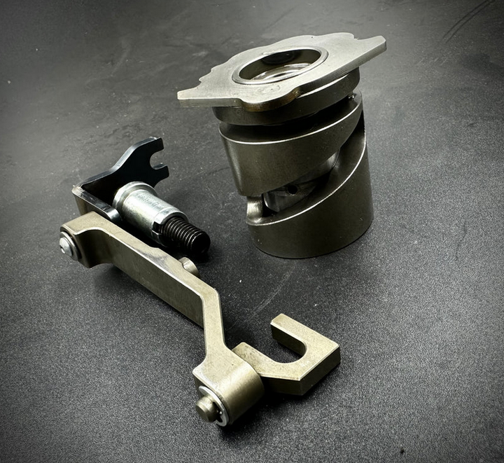 Ersatzlagerwinkel mit Nadellagerung, passend für MSK, Billetfactory, PZ-Tuning, ZK24 Schwenkhebel