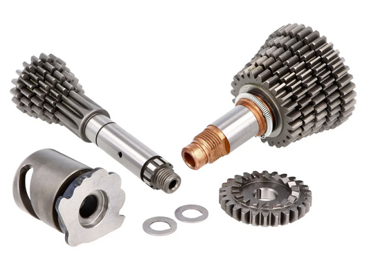 Getriebe 5-Gang Schmitt Sportfreund komplett 1. Gang lange Übersetzung für Simson S51 M500 M700