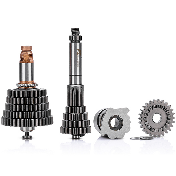 PZ-Tuning Race-Getriebe VOLLVERSTÄRKT, langer 1. Gang passend für Simson 51, S70, Sr50, Sr83