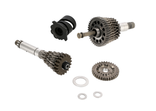 Ronge Motorsport 5 Gang Renngetriebe MX & Rundstrecke beginnend mit dem 2. Gang (2-6 Gang) passend für Simson S51, S70, Sr50, Sr80, Kr51/2