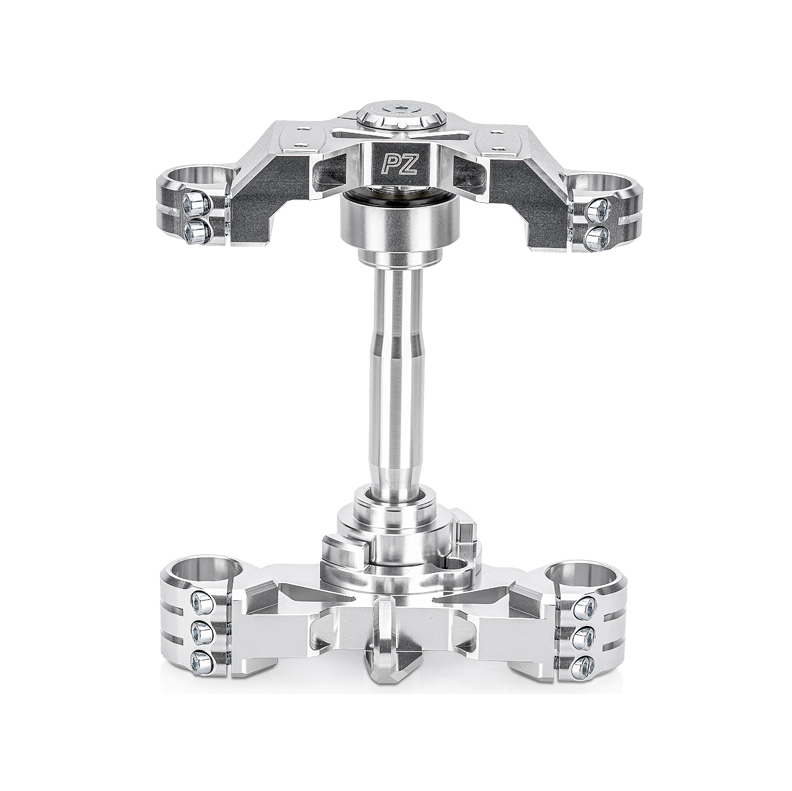 PZ-Tuning CNC Gabelbrücke Version 2025 | Silber | inkl. Teilegutachten für Simson S51, S70, S70 , S53, S83