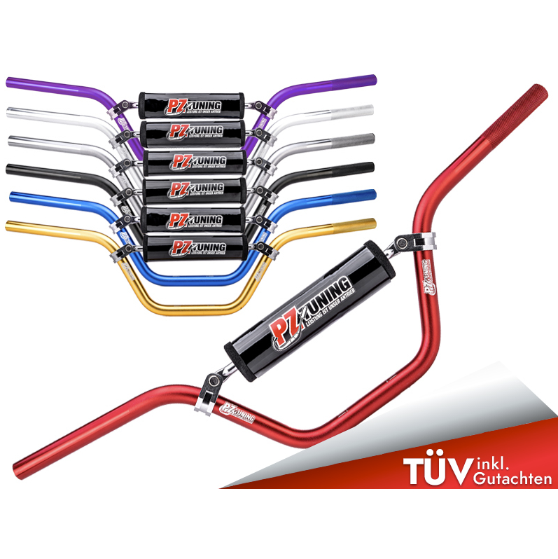 PZ-Tuning Lenker inkl. Teilegutachten f. Simson S51 & S51 Enduro
