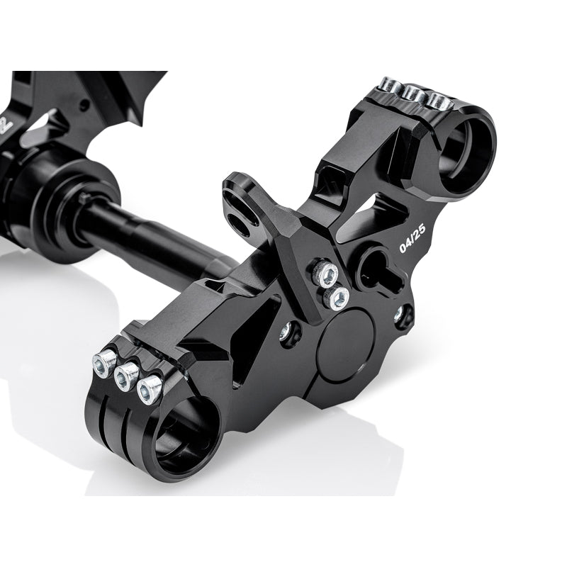 PZ-Tuning CNC Gabelbrücke Version 2025 | Schwarz | inkl. Teilegutachten für Simson S51, S70, S70 , S53, S83 A-Ware