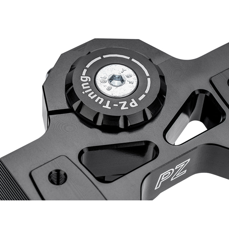 PZ-Tuning CNC Gabelbrücke Version 2025 | Schwarz | inkl. Teilegutachten für Simson S51, S70, S70 , S53, S83 A-Ware